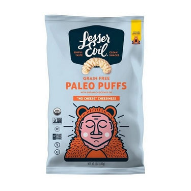 Paleo Puffs Cheesiness Grain Free 142 Grams (Case Of 9) by Left Coast Naturals