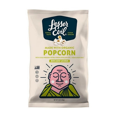 Organic Popcorn Avocado licious 142 Grams (Case Of 12) by Left Coast Naturals