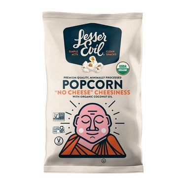 Organic Popcorn Cheesiness 142 Grams (Case Of 12) by Left Coast Naturals