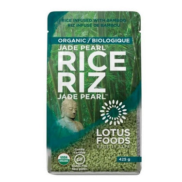 Organic Jade Pearl Rice 425 Grams (Case Of 6) by Left Coast Naturals