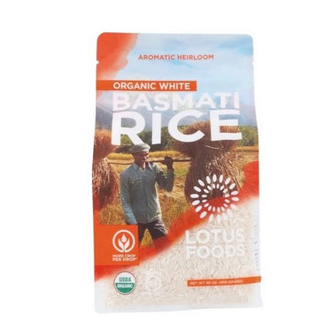 Organic White Basmati Rice 850 Grams (Case Of 6) by Left Coast Naturals