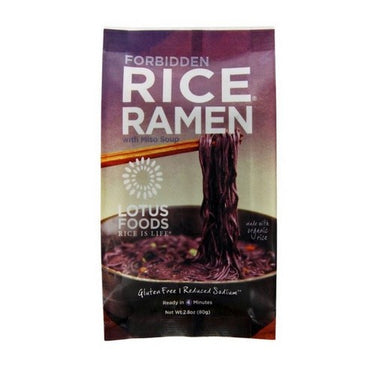 Forbidden Rice Ramen White Miso Soup 80 Grams (Case Of 10) by Left Coast Naturals