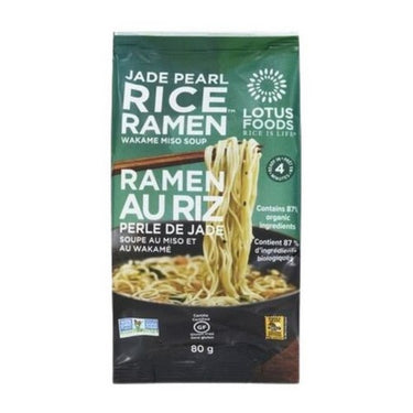 Jade Pearl Rice Ramen With Wakame Miso Soup 80 Grams (Case Of 10) by Left Coast Naturals