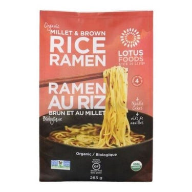 Millet And Brown Rice Ramen 283 Grams (Case Of 6) by Left Coast Naturals