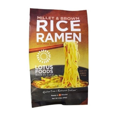 Millet And Brown Rice Ramen .72 Kg (Case Of 48) by Left Coast Naturals