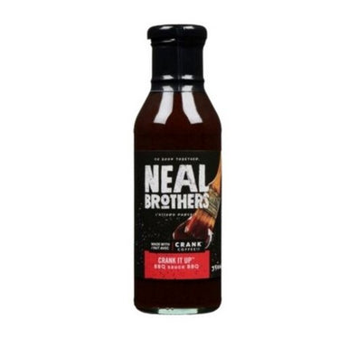 BBQ Sauce Made With Coffee Crank It Up 350 Ml (Case Of 12) by Left Coast Naturals