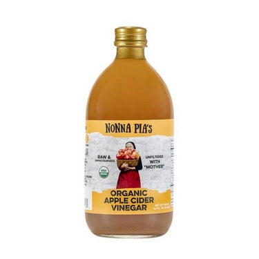 Organic Vinegar Apple Cider 500 Ml (Case Of 6) by Left Coast Naturals