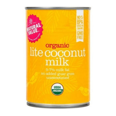 Organic Lite Coconut Milk 397 Ml (Case Of 12) by Left Coast Naturals