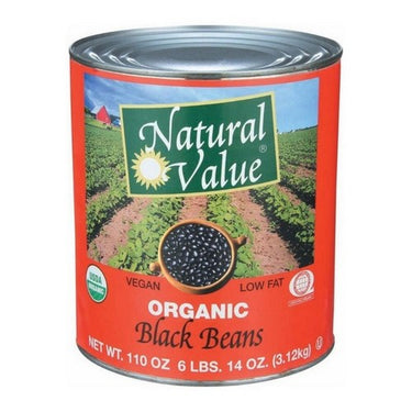 Organic Black Beans Large 3.12 Kgs (Case Of 6) by Left Coast Naturals