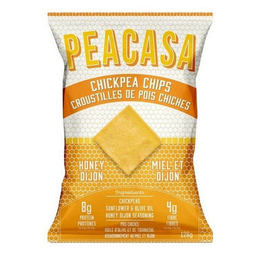 Honey Dijon Chickpea Chips 128 Grams (Case Of 12) by Left Coast Naturals