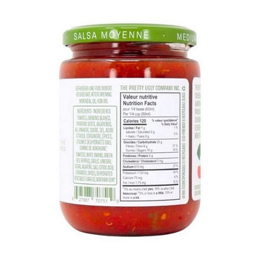 Medium Salsa 375 Ml (Case Of 12) by Left Coast Naturals