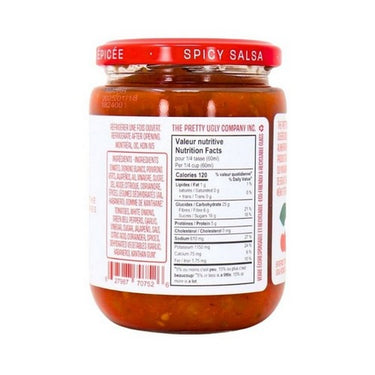 Spicy Salsa 375 Ml (Case Of 12) by Left Coast Naturals