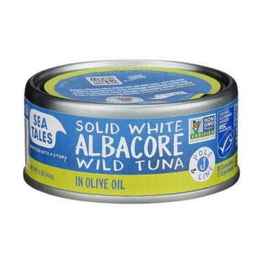 Albacore Tuna In Olive Oil 142 Grams (Case Of 12) by Left Coast Naturals