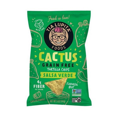 Salsa Verde Tortilla Chips 141 Grams (Case Of 12) by Left Coast Naturals