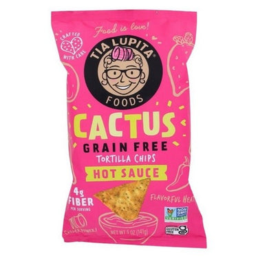 Cactus Chips Hot Sauce 141 Grams (Case Of 12) by Left Coast Naturals