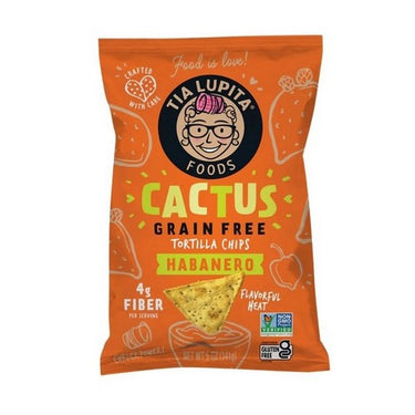 Cactus Tortilla Chips Habanero 141 Grams (Case Of 12) by Left Coast Naturals