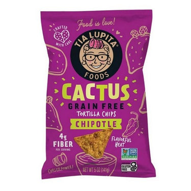 Chipotle Cactus Chips 141 Grams (Case Of 12) by Left Coast Naturals