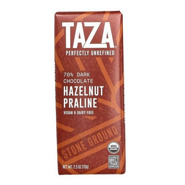 Hazelnut Praline 70% Dark 70 Grams (Case Of 10) by Left Coast Naturals