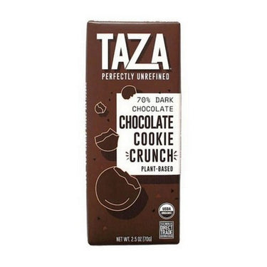 Chocolate Cookie Crunch 70% Dark 70 Grams (Case Of 10) by Left Coast Naturals