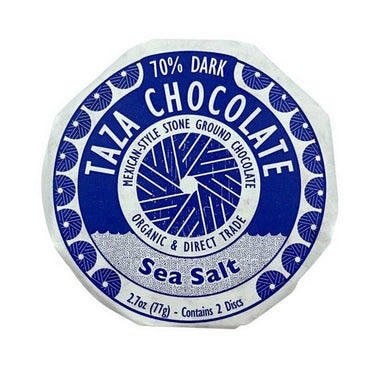 Sea Salt 70% dark 77 Grams (Case Of 12) by Left Coast Naturals