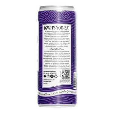Cold Brew Guayusa Wildberry Mint 355 Ml (Case Of 12) by Left Coast Naturals