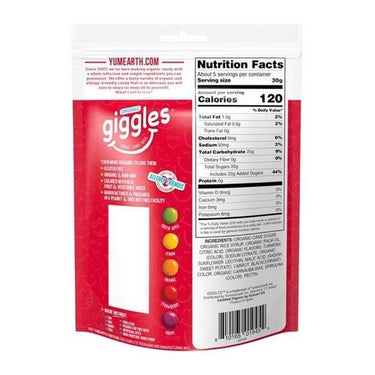 Organic Chewy Candy Bites 142 Grams (Case Of 6) by Left Coast Naturals