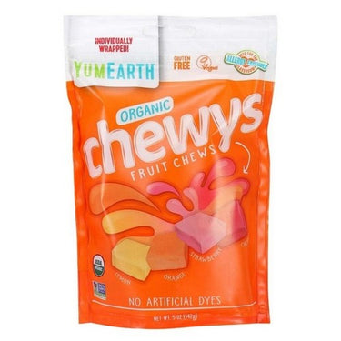 Organic Fruit Chews 142 Grams (Case Of 6) by Left Coast Naturals