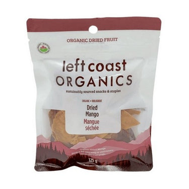 Organic Dried Mango 125 Grams (Case Of 8) by Left Coast Naturals