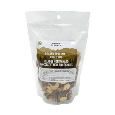 Organic Chocolate Nut Trail Mix 225 Grams (Case Of 8) by Left Coast Naturals