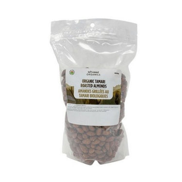 Organic Tamari Roasted Almonds 800 Grams (Case Of 6) by Left Coast Naturals
