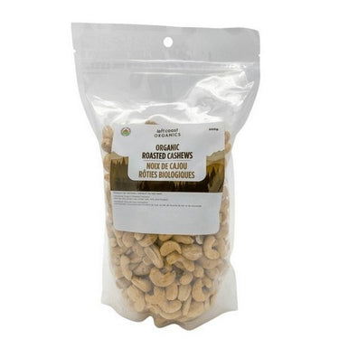 Organic Roasted Unsalted Cashews 800 Grams (Case Of 6) by Left Coast Naturals