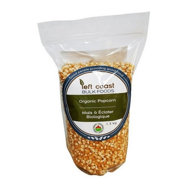 Organic Popcorn 1.3 Kgs (Case Of 6) by Left Coast Naturals