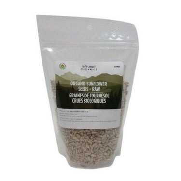 Organic Sunflower Seeds 350 Grams (Case Of 12) by Left Coast Naturals