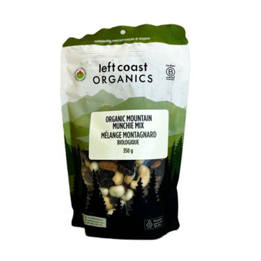 Organic Mountain Munchie Mix 350 Grams (Case Of 12) by Left Coast Naturals