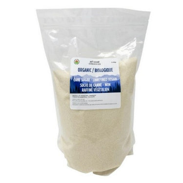 Organic Unrefined Cane Sugar 2.27 Kgs (Case Of 6) by Left Coast Naturals