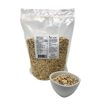 Organic Oats Regular Rolled 1 Kg (Case Of 6) by Left Coast Naturals