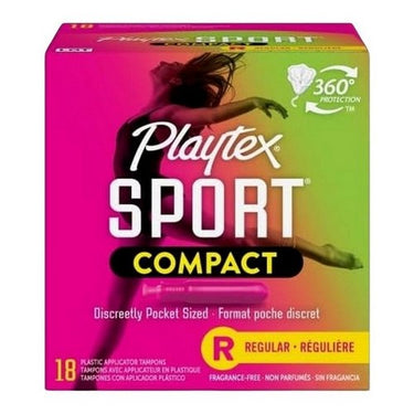 Playtex Sport Compact Reularg 18 Count by Playtex