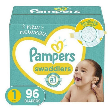 Pampers Swaddlers Super Size-1 96 Count by Pampers