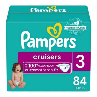 Pampers Cruisers Super Size 3 84 Count by Pampers