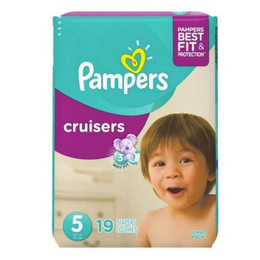 Pampers Cruisers Jumbo Size 5 19 Count by Pampers