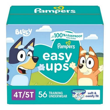 Pampers Easy Ups Boy Size 4T-5T 56 Count by Pampers