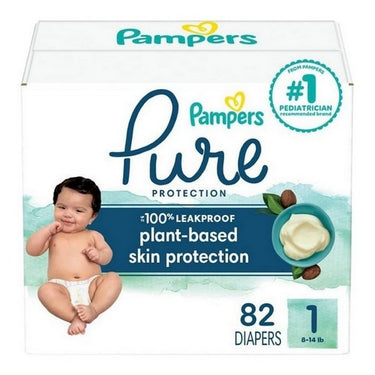 Pampers Pure Protection Size-1 82 Count by Pampers