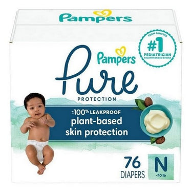 Pampers Pure Protection Size-N 76 Count by Pampers