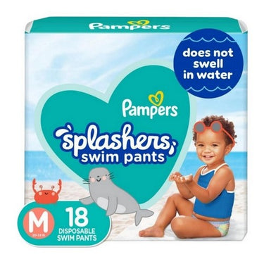 Pampers Splashers Size Medium 18 Count by Pampers