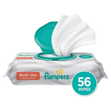 Pampers Wipes Expressions Fragrance Free 56 Count by Pampers