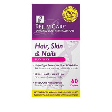 Rejuvicare Hair Skin And Nails Caplets 60 Count by RejuviCare