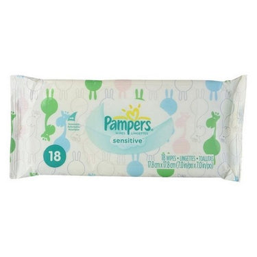 Pampers Baby Wipes Sensitive 18 Count by Pampers