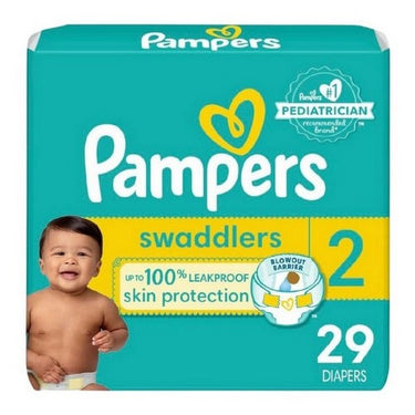 Pampers Swaddlers Jumbo Size2 29 Count by Pampers