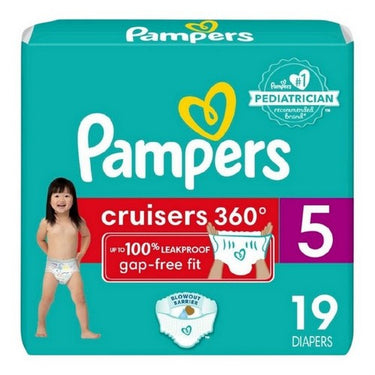 Pampers Cruisers 360 Jumbo Size 5 19 Count by Pampers