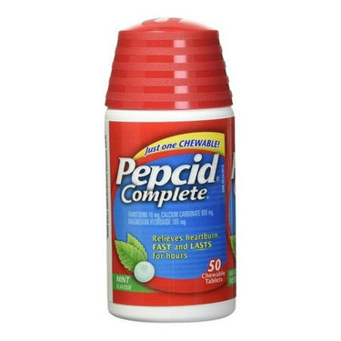 Pepcid Complete Mint Chew 50 Tabs by Pepcid